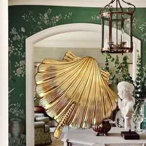 Elegant Gold Leaf Wall Decor